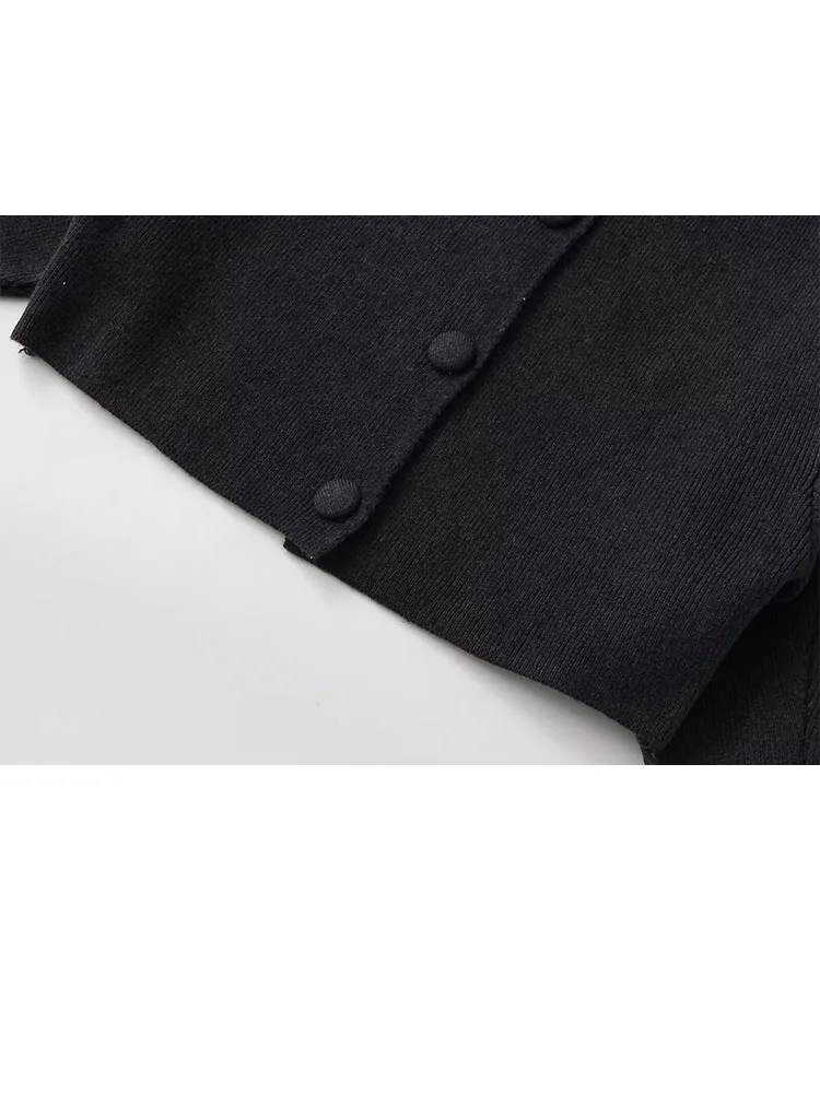 HH امرأة الخريف موضة الجولة الرقبة واحدة الصدر طويلة الأكمام بلون بلوزة فضفاضة الإناث عادية التنقل تنوعا القمم #4