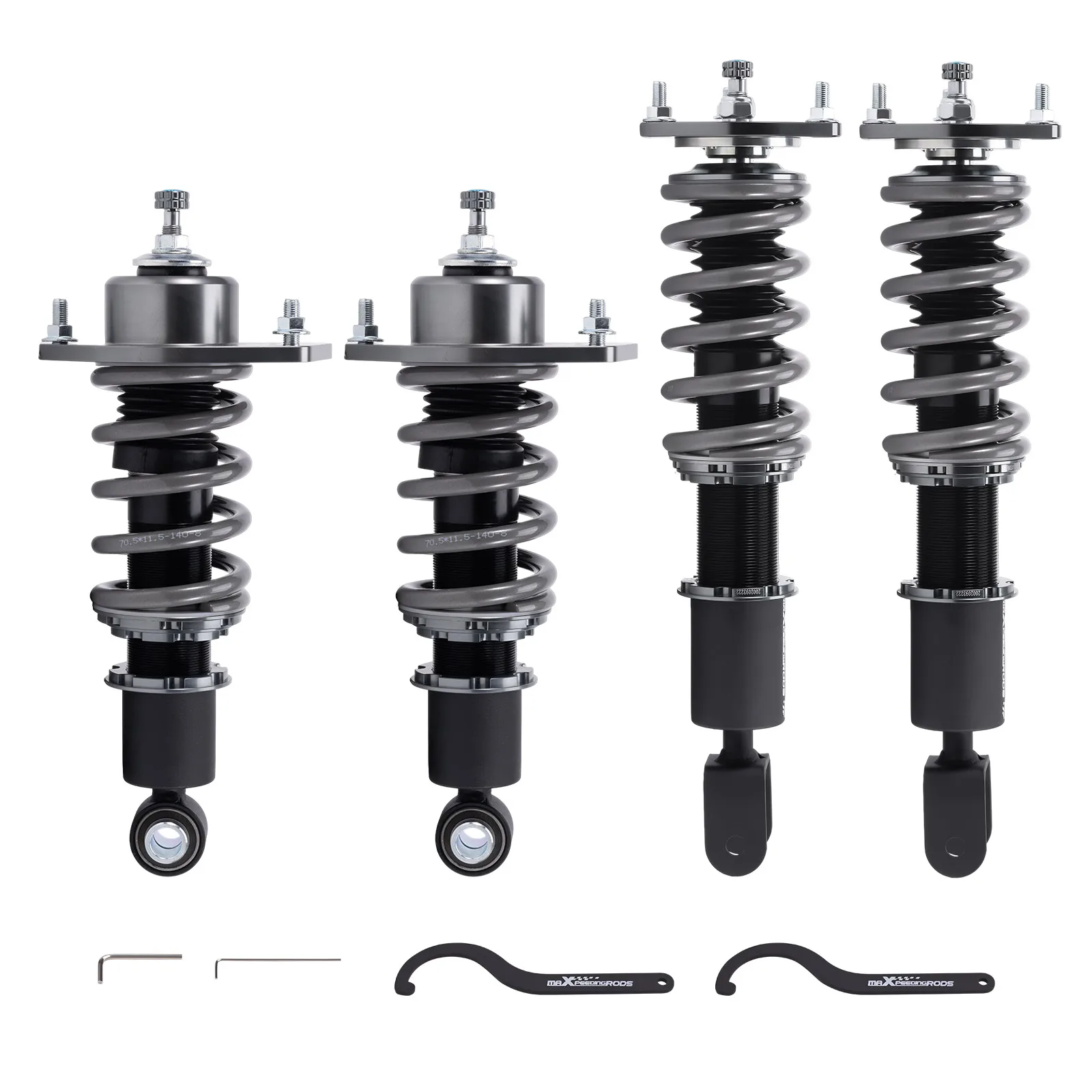 24 Level Damper Adjustable Coilovers Kit For Mazda RX8 RX-8 2004-11  Racing Coilover  Adjustable Shocks Absorbers