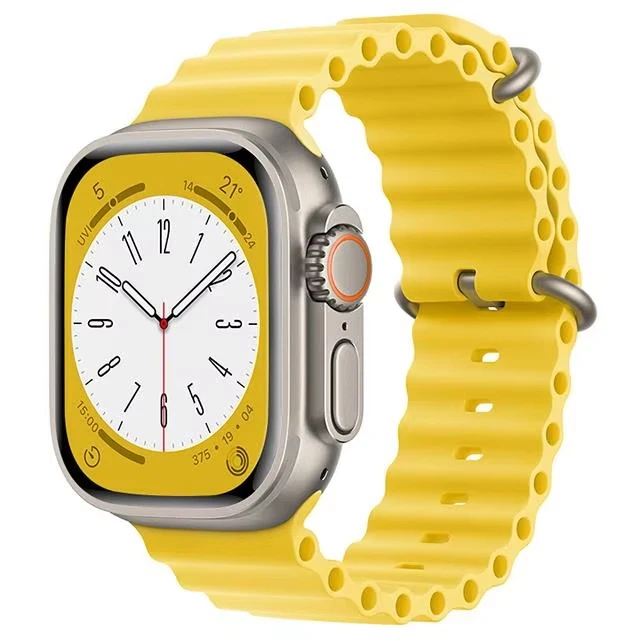Offizielles Ocean-Armband für Apple Watch-Bänder Ultra 4 3 2 49mm 46mm 44mm 40mm 42mm Sportarmband iWatch Series 12 11 10 9 7 8 SE3 – Detail 5