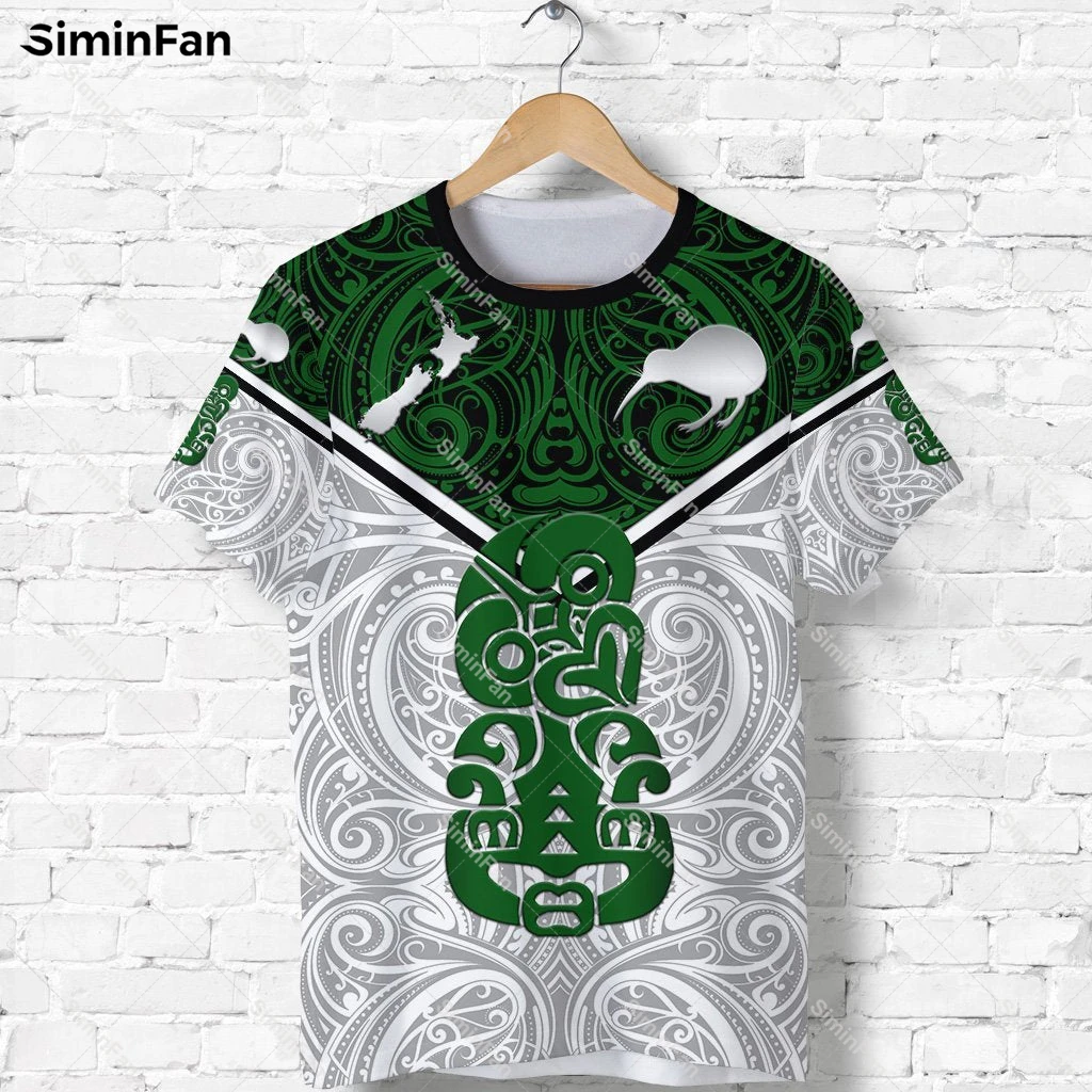 New Zealand Maori Rugby T-shirt 3D All Over Printed Mens Tshirts Male Summer Round Neck Tees Unisex Shirts Female Casual Top