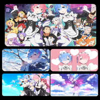 ReZero Starting Life In Another World Non-slip Lockedge Office Student Gaming Thickened Large Writing Pad Non-slip Mouse Pad