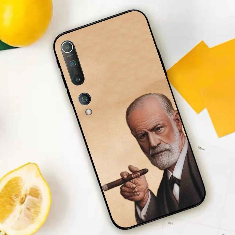 Sigmund psychoanalysis Freud Phone Case For Xiaomi Mi 5X 8 9 10 11 12 lite pro 10T PocoX3pro PocoM3 Note 10 pro lite