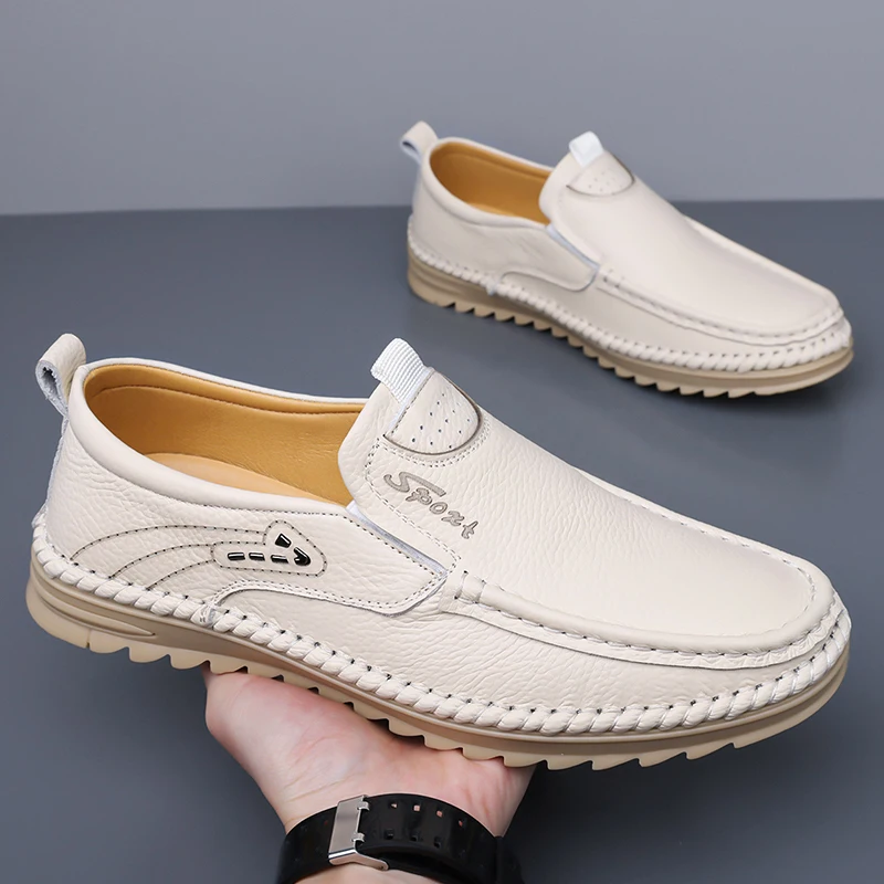 

Sizes 38 - 48 Casual Men Business Loafers Men Soft-soled Comfortable Fashionable Shoes Casual Driving Traveling Shoes Men