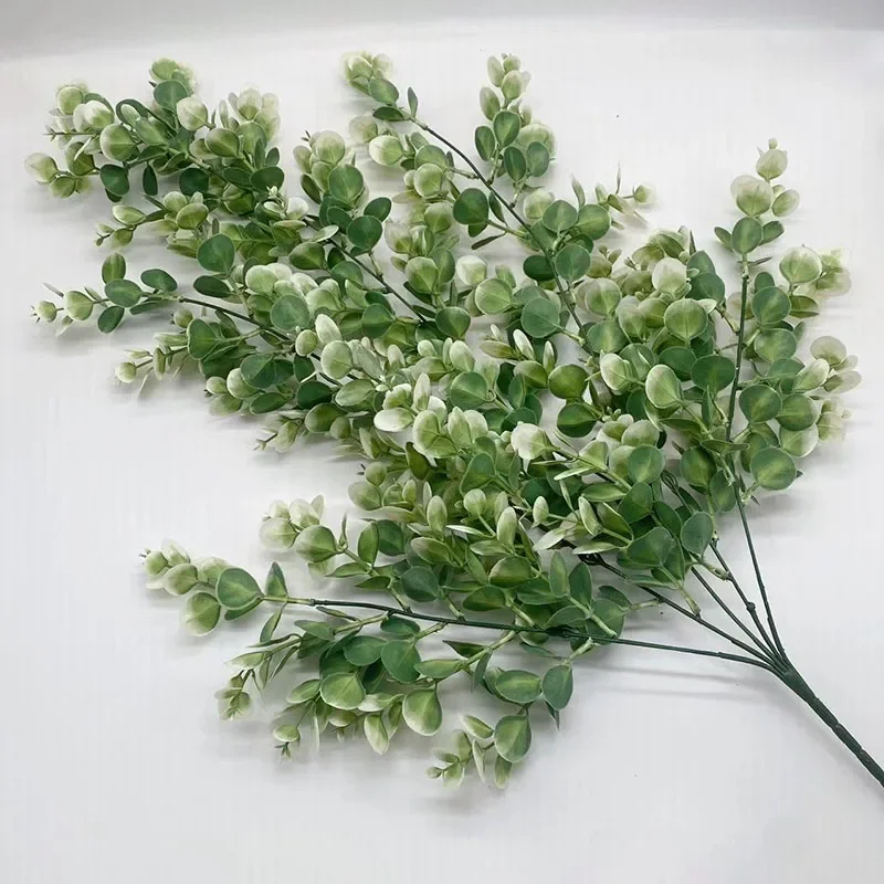 Große 22'' Künstliche Hängen Pflanzen Gefälschte Farne Blätter Kunststoff Begonie Leafs Wand ForHome Zimmer Garten Hochzeit Girl – Detail 27