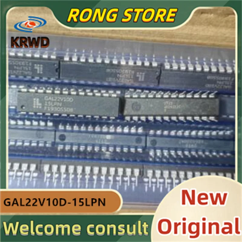

GAL22V10D-15LPN Новый оригинальный GAL22V10D-15LP GAL22V10D DIP24