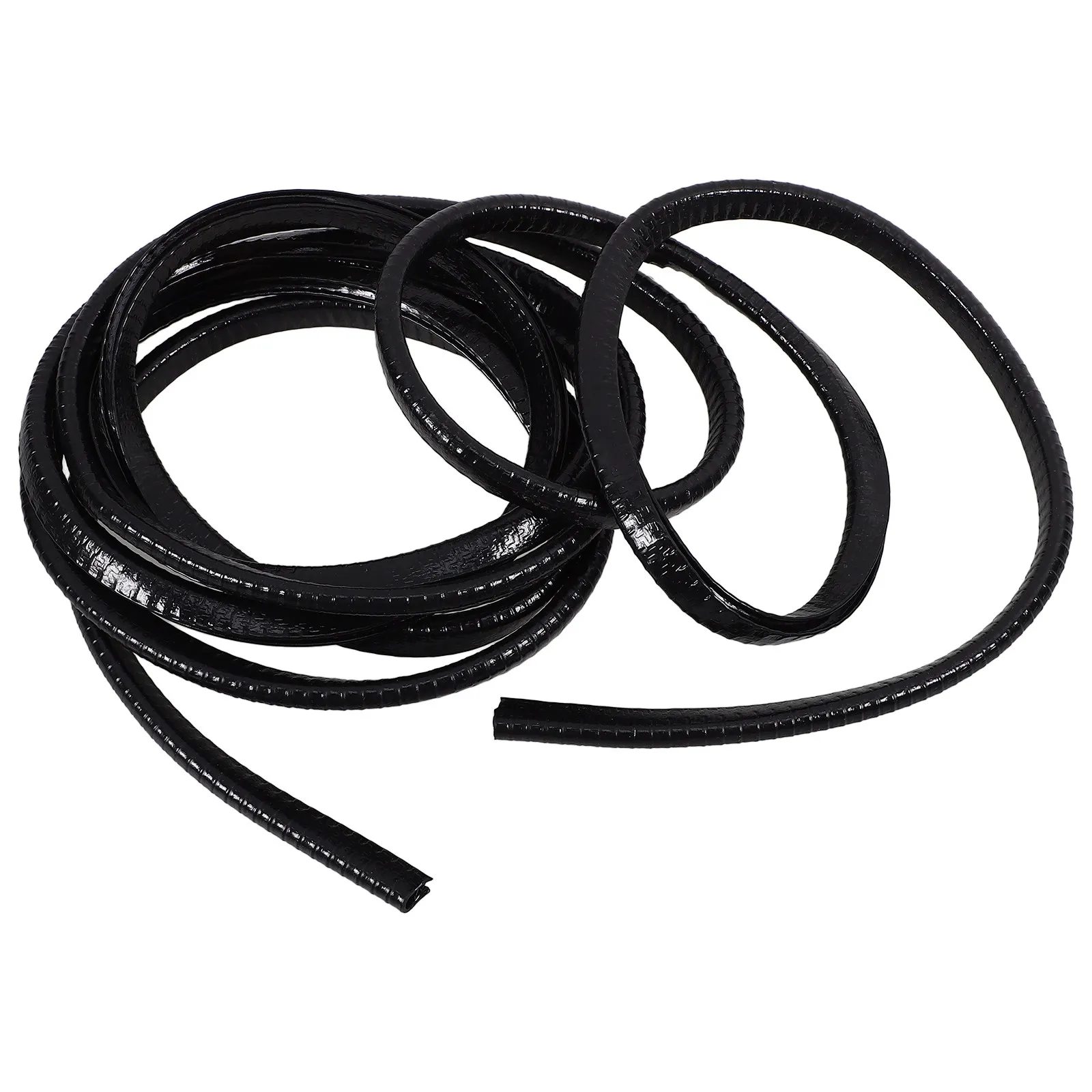 3 Meter Car Door Edge Guard Seal Strip Impact Resistant Scratch Protection Weatherproof No Glue Installation Auto Door Protector