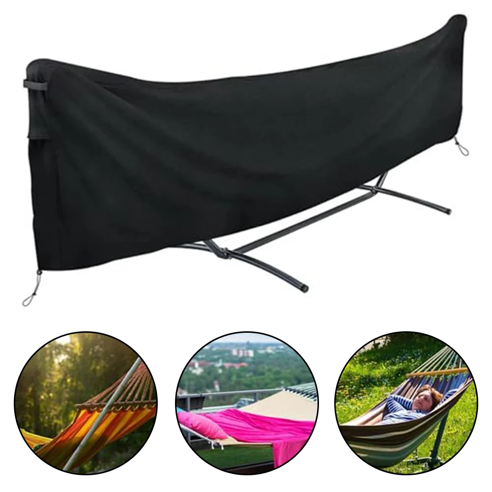 For Hanging Bed All-Weather Protection Outdoor Bed Cover Outdoor Protection 285*17*80cm Adjustable Straps Oxford Cloth Material