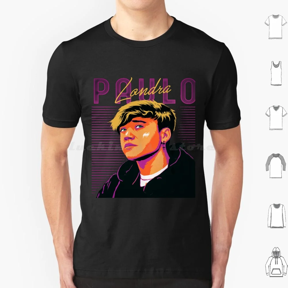 

Paulo Londra T Shirt Cotton Men Women DIY Print Paulo Londra Paulo Londra Forever Alone Paulo Londra Maybe Paulo Londra