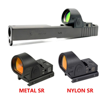 SR Red Dot Reflex Sight Optic For G17 Pistol Handgun Mini Airsoft Rifle Scope Sight 20mm Picatinny Rail Mount