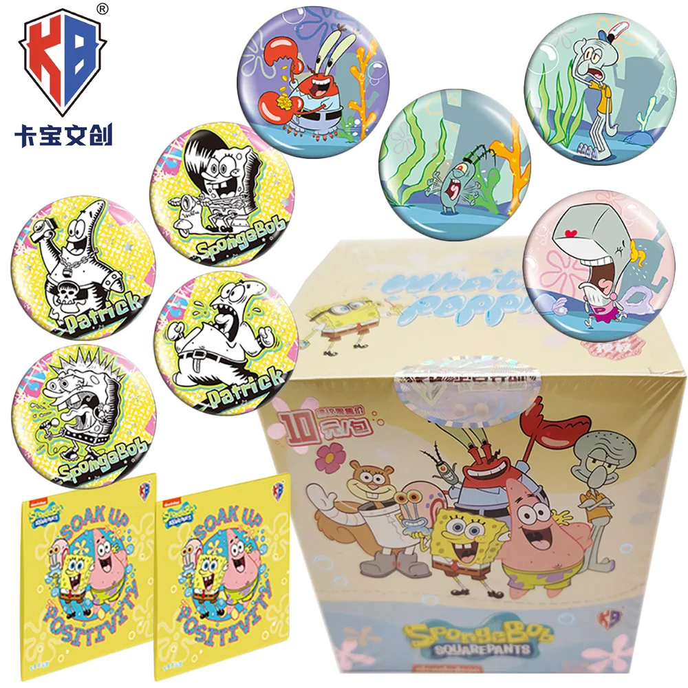 حقيقية كاباو سبونجبوب سكوير شارات لطيف أنيمي الطرفية ميرش الملابس والاكسسوارات الساحرة مفاجأة هدايا للمراهقين #1