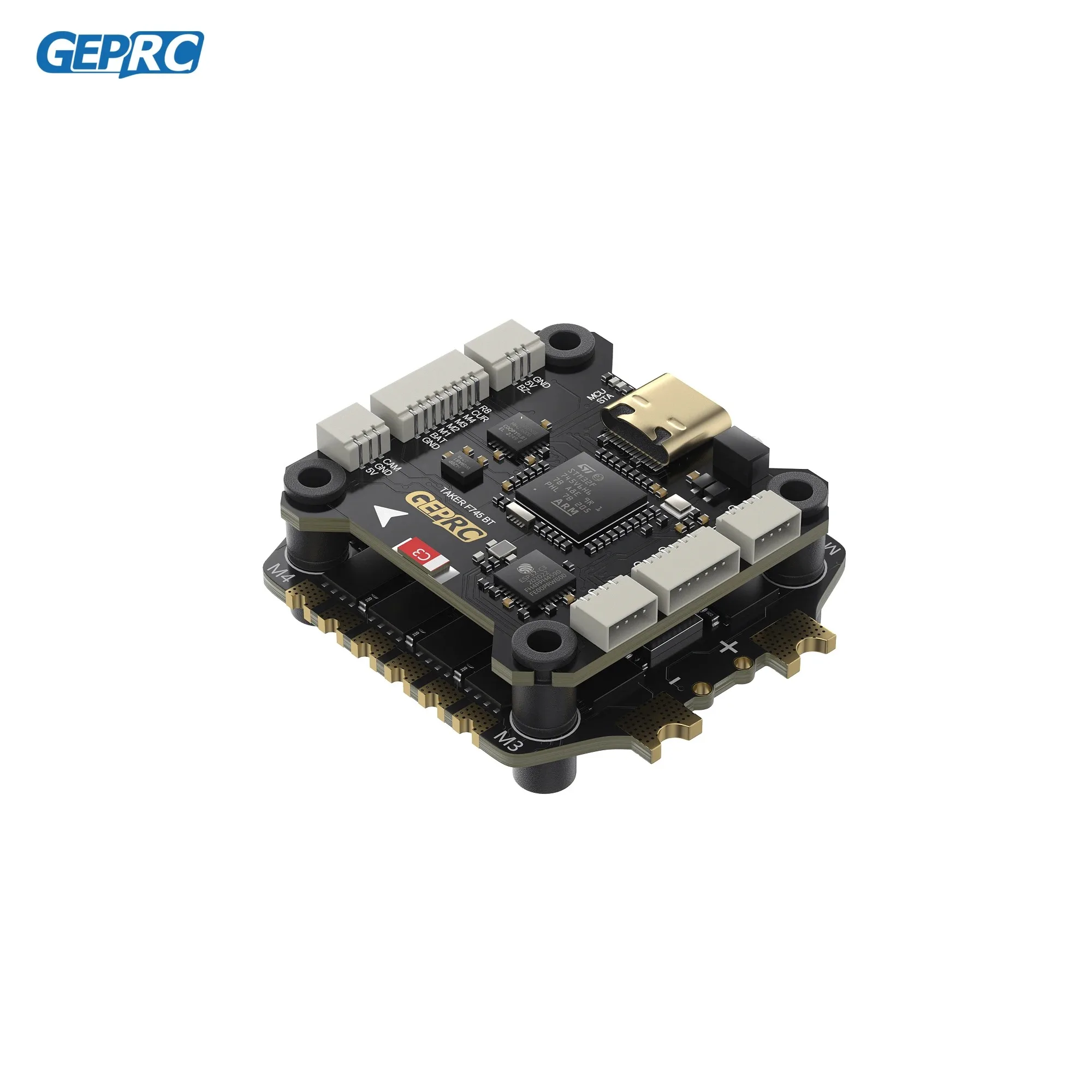 

GEPRC TAKER F745 BT 8Bit 60A Stack 4IN1 ESC Dual Gyroscope Racing FPV Drone Parts