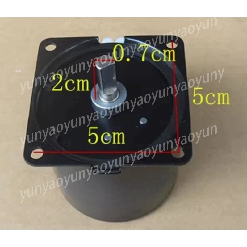 Permanent Magnet Synchronous Motor, 220V 14W Reversible Gear Motor for Rotating Display, Low Speed