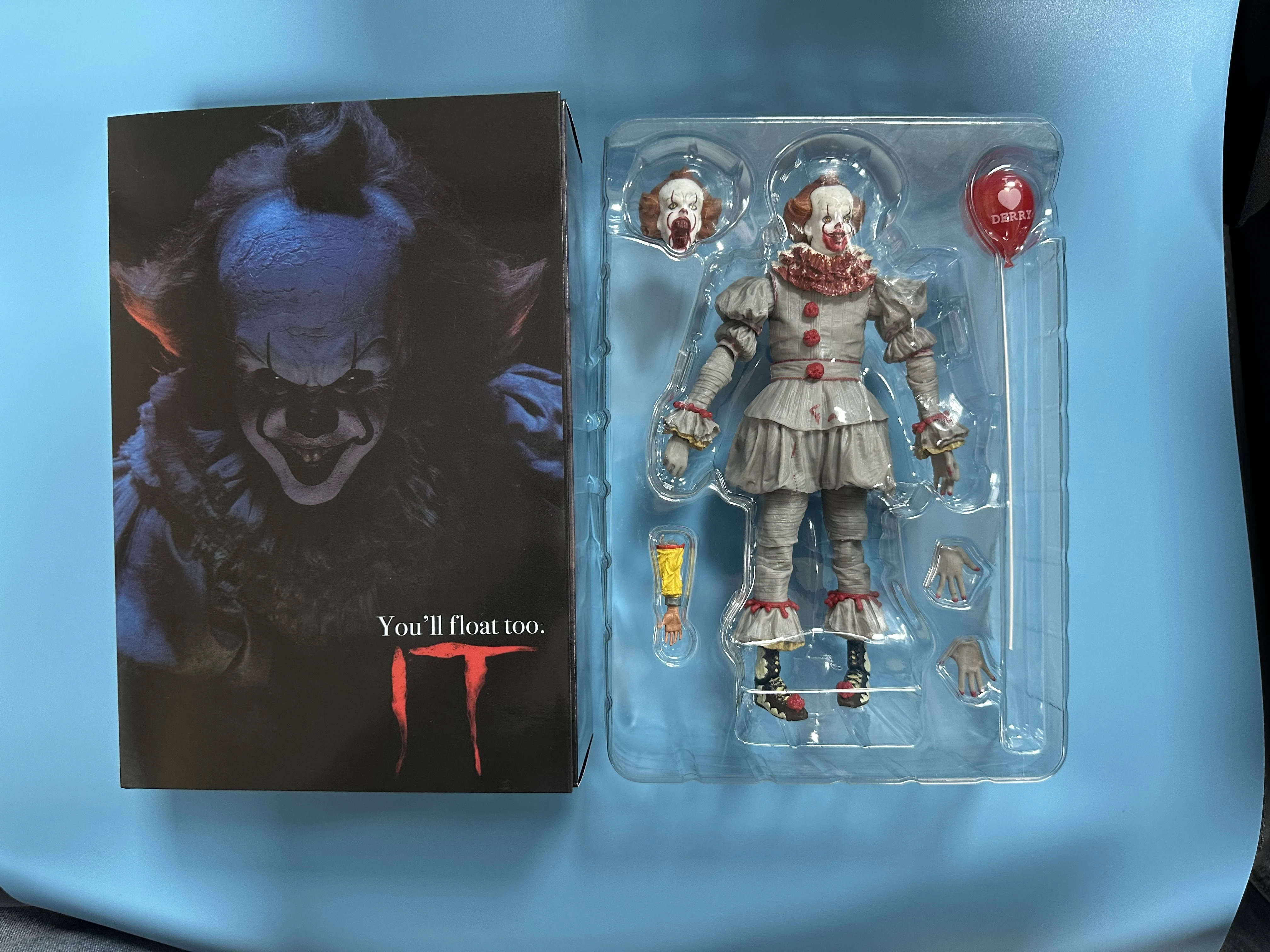 Figurine articulée Joker du film IT, modèle de collection de films d'horreur, figurine mobile, jouet artisanal, cadeau d'Halloween
