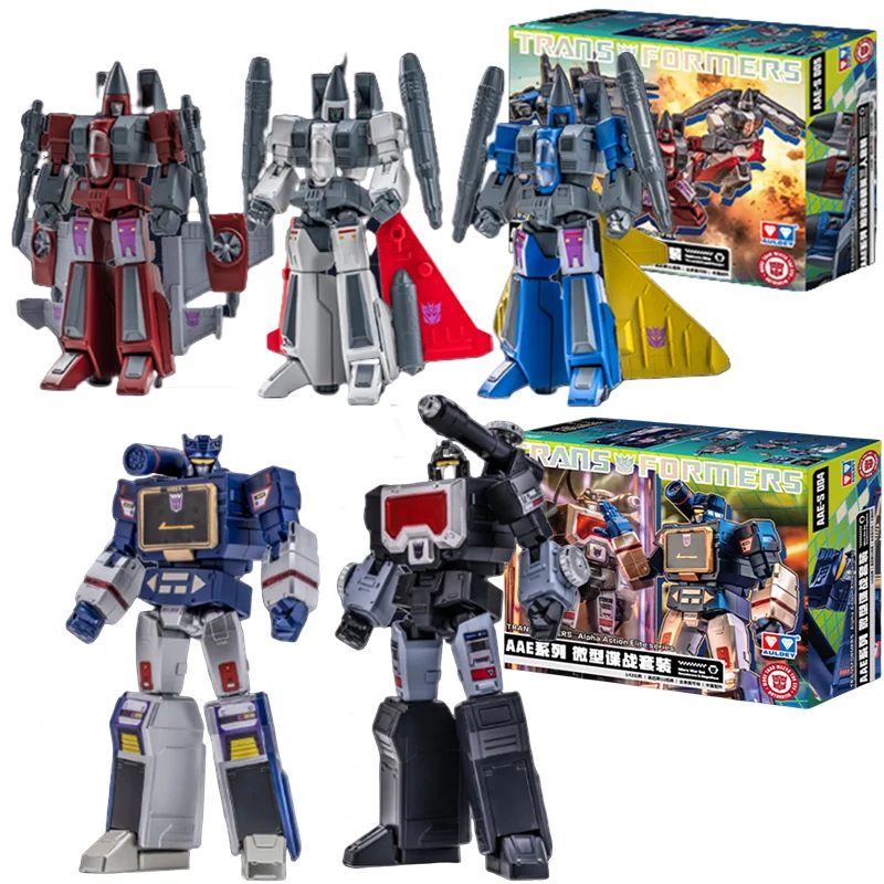 

Transformation Soundwave Spyglass Thrust Dirge Ramjet Action Figure Model Assembling Toys Robot Desktop Ornament Birthday Gifts