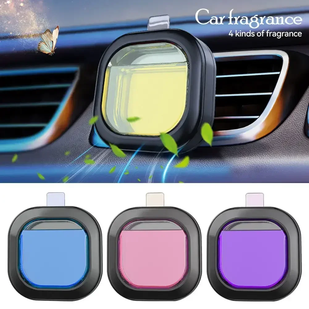 Car Air Fragrance Clips Air Conditioning Outlet Freshener Liquid Aromatherapy Scent Car Decor Car Lasting Freshener