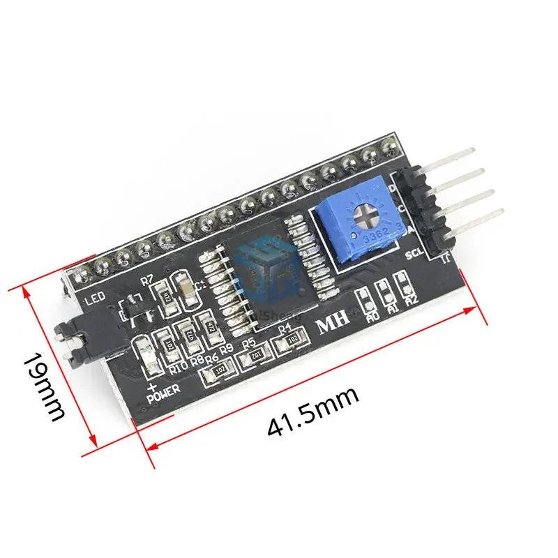 IIC I2C TWI SPI Serial Interface Board Port 1602 2004 LCD LCD1602 Adapter Plate LCD Adapter Converter Module PCF8574