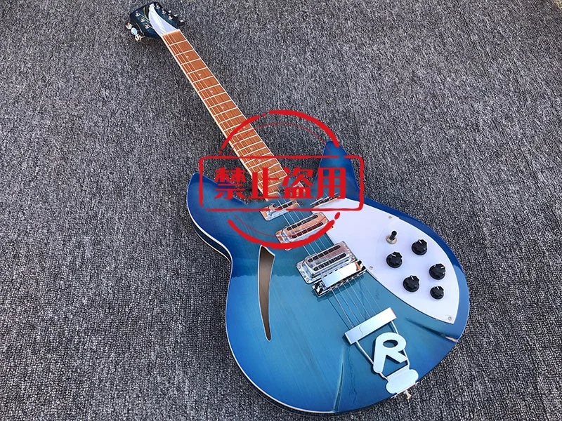 electric guitar，Picture color, 360 6strings， 2-Piece Pickup，Rosewood Fingerboard，high quality guitar，free shipping