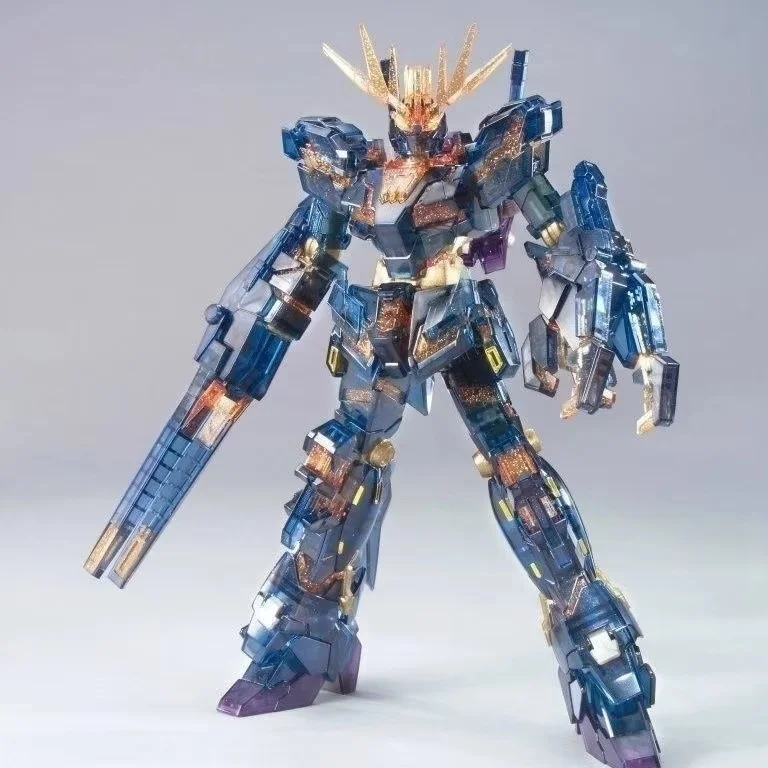جديد شينغدونغ نموذج 1/144 Hg Rx-02 يونيكورن بانشي التجمع نموذج أطقم الملونة أنيمي عمل الشكل روبوت البلاستيك نموذج اللعب