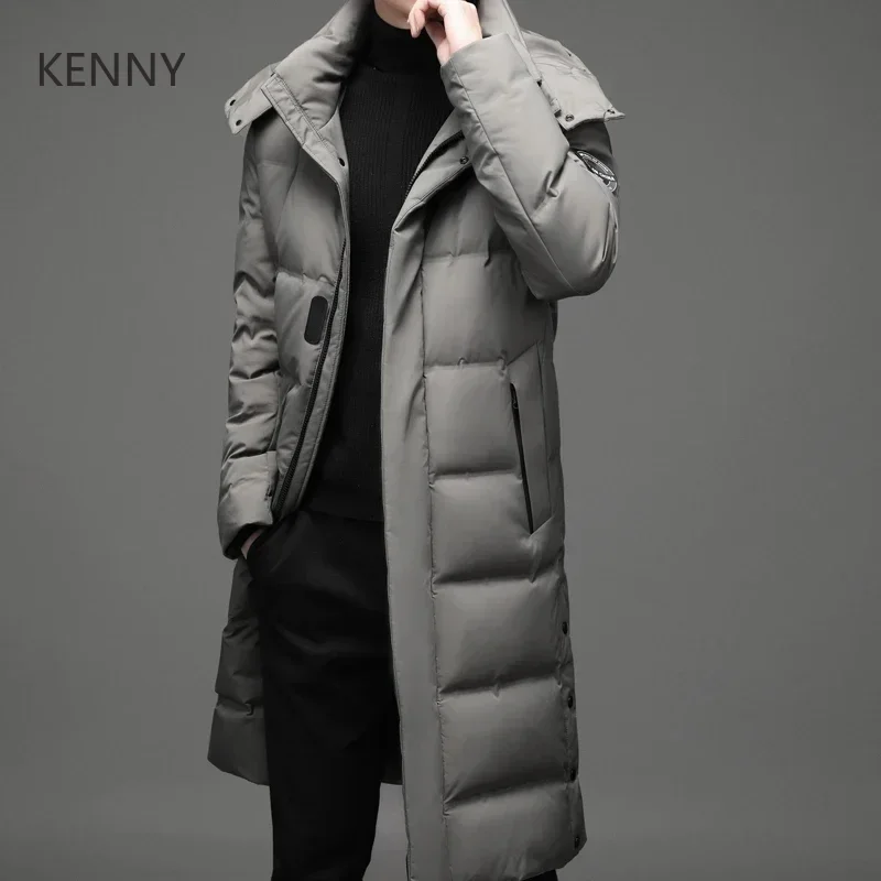 Men Long Padded Down Jacket Duck Down Padding Male Winter Brand Man Jackets Men's Clothing Coats for Men Casual Man Sack