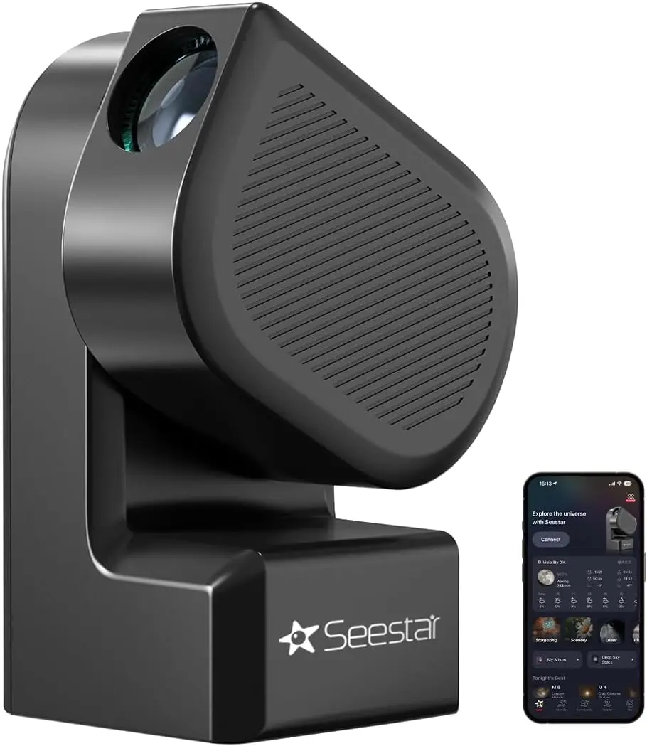 Seestar S50 Smart Digital Telescope All-in-One Autofocus Portable for Beginners and Experienced Users