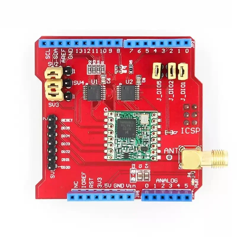 New Wireless 433/868/915MHz Stable‑Signal Transmitting Module For Lora Shield Application