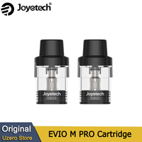 2pcs/box Original Joyetech EVIO M Pro Pod Cartridge 2ml Capactity 0.6ohm 0.8ohm for Joyetech EVIO M Pro Kit