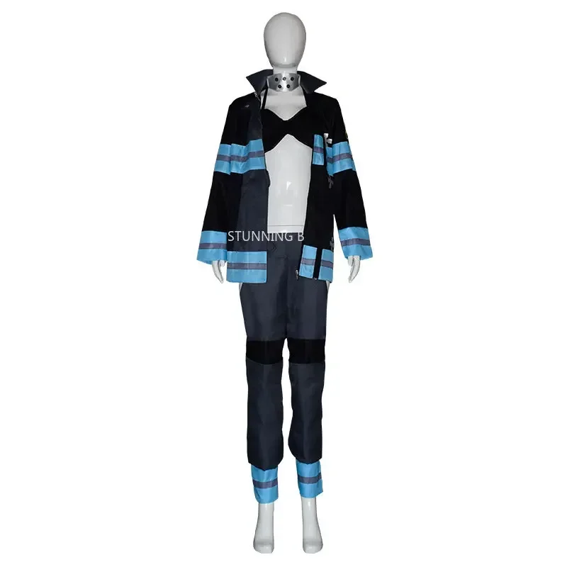 Costume de Cosplay de l'Anime Fire Force Tamaki Kotpetrol pour Femme, Uniforme Sexy de ixImbibé, Vêtements d'Halloween, MN8