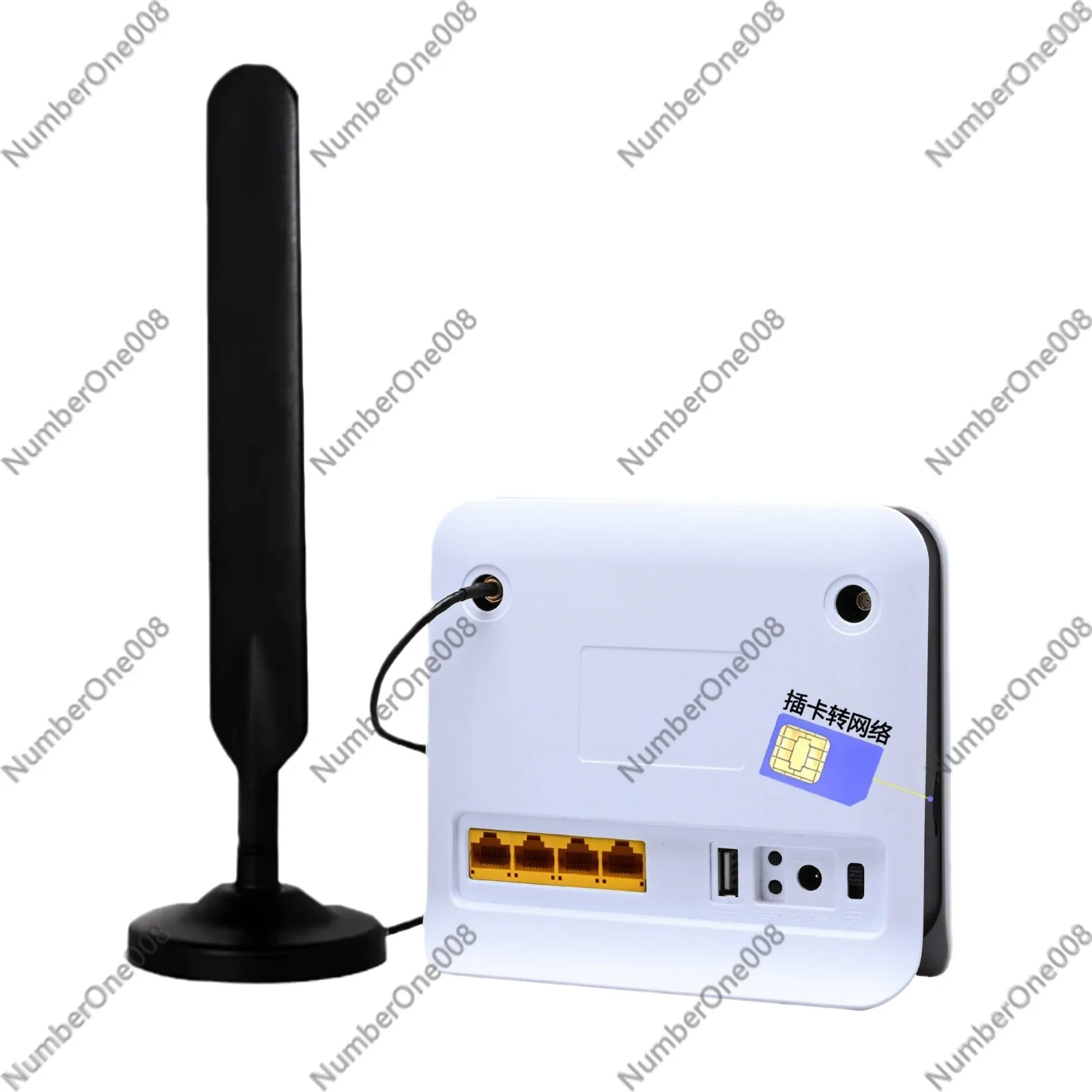4G 5G Wireless CPE Router WiFi6 with SIM Slot, Portable Mobile Hotspot for Outdoor Home Broadband Sharing