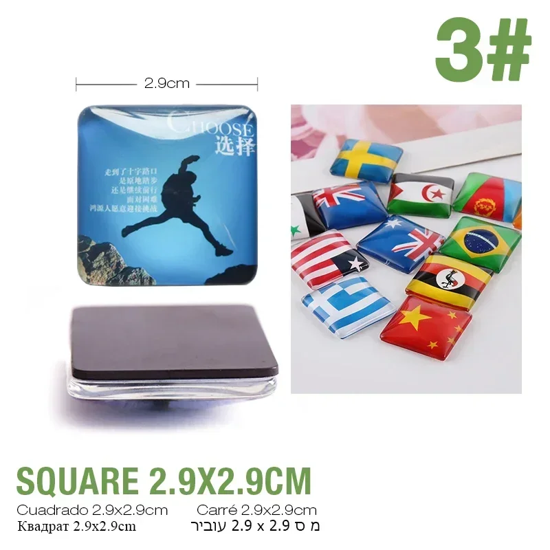 DIY Foto-Kühlschrankmagnet Personalisierter Glas-Cabochon für Familie, Liebhaber, Baby Dekoration Geschenke