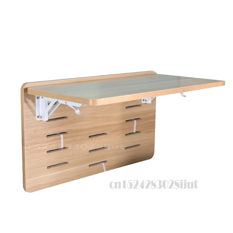 Folding Wooden Bed Table Suspended Game Computer Table  Portable Lazy Storage Desk Load-bearing 30kg Heavy Loading