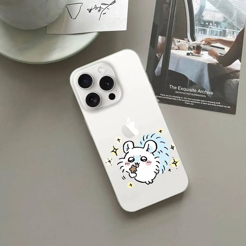 حافظة هاتف لطيفة على شكل حرف M شفافة لهاتف آيفون 17 16 15 14 13 11pro Max Plus X Xr Xs Max 12 mini - تصميم غطاء شفاف