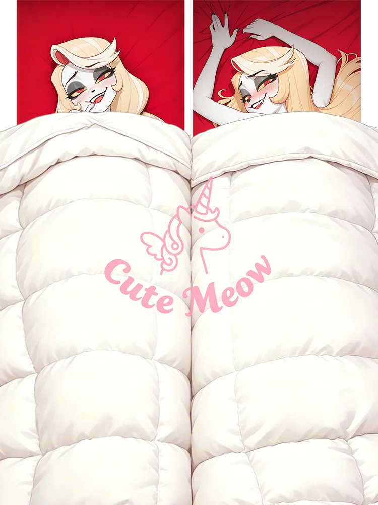 Charlie Morningstar Dakimakura anime DIY girl Double-sided Print Life-size body pillows cover Adult pillowcase