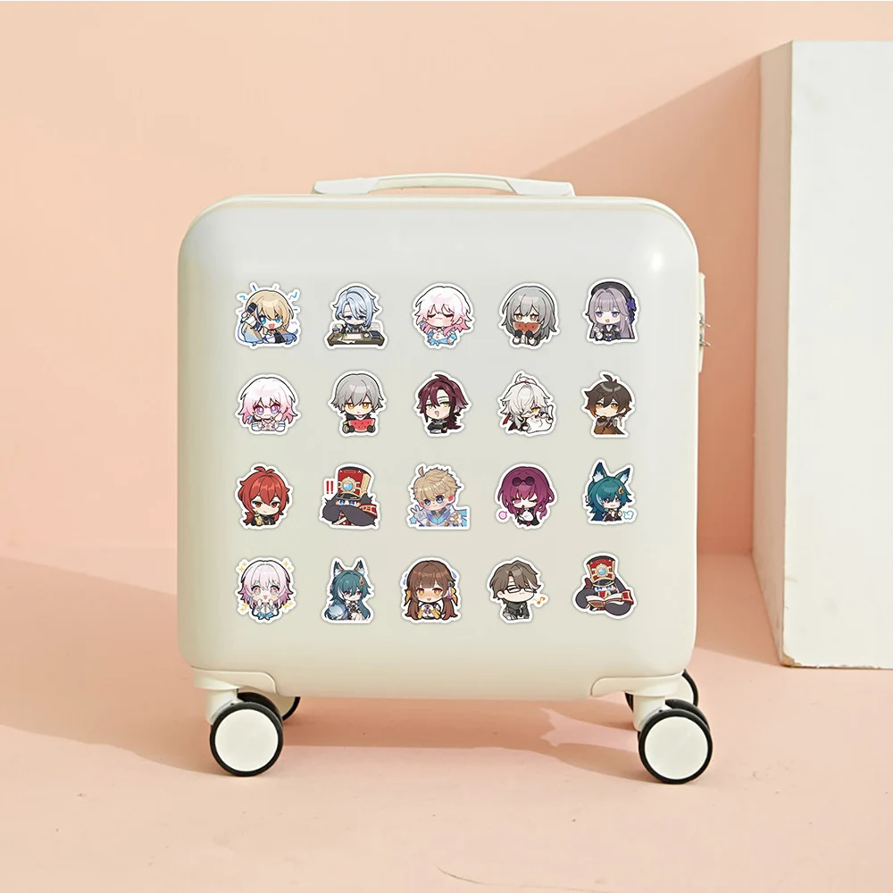 10/30/50/100pcs Anime Cartoon Honkai: Star Rail Cute Stickers Decals Laptop Motorcycle Phone Car Luggage Decoration Sticker Toys