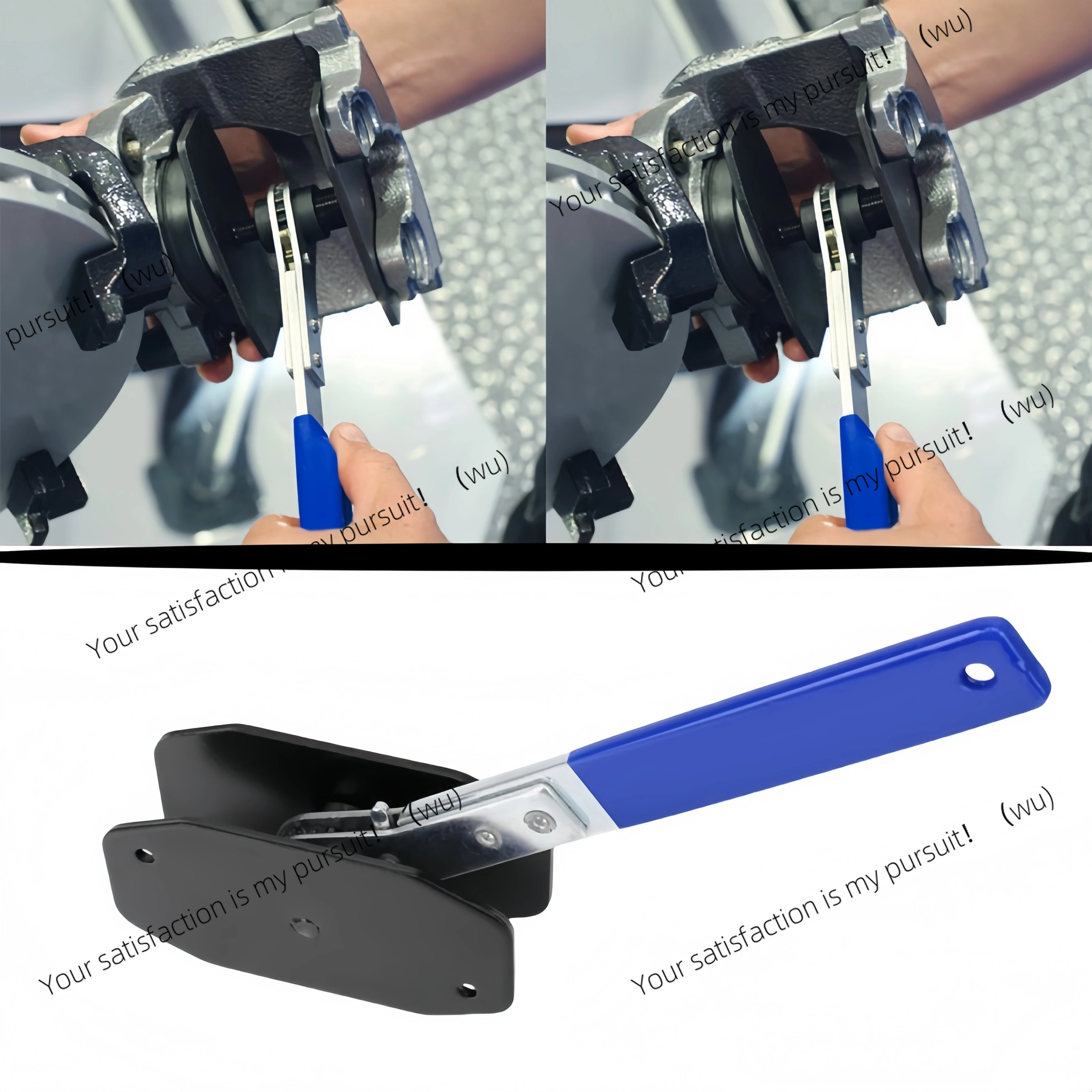 Car Ratchet Brake Piston Caliper Spreader Tool Steel Press Single Twin Quad Separator Pad Disc Brake Caliper Repair Tool