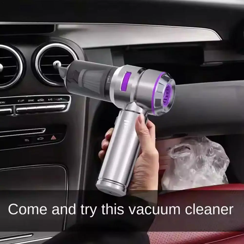 Car Mounted Vacuum Cleaner Portabale Wireless Handheld Home Mini Vacuum Cleaner Powerful Air Duct Cleaner Details Cleaning