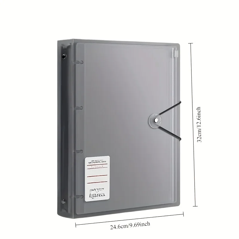 Duurzame waterdichte ritssluiting, kunststof, veilige slotsluiting, essentiële documentenorganizer