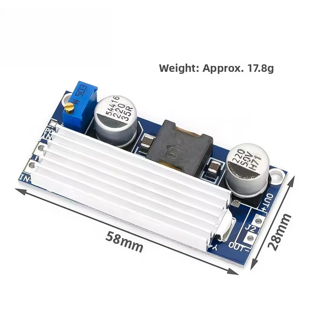 Para XL6009 6A DC módulo convertidor de refuerzo 100W fuente de alimentación de aumento voltaje ajustable 3,5 a 35V entrada 4 a 30V