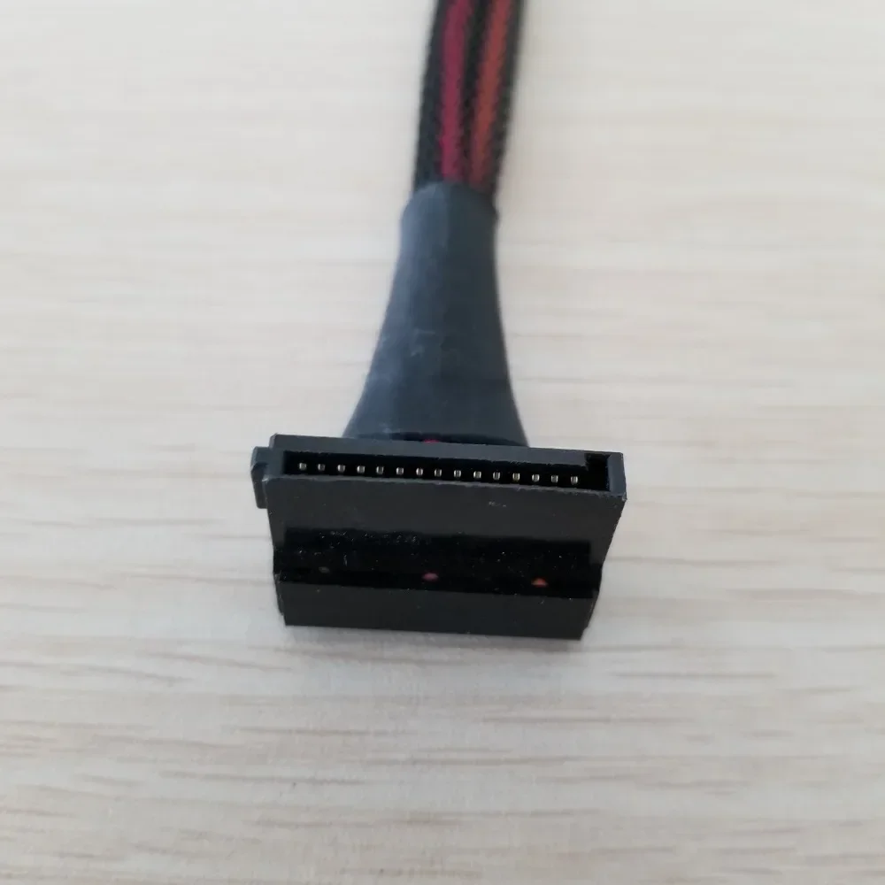 اللوحة الرئيسية القرص الصلب DVD HDD وحدات ATX PSU 6Pin إلى 3 منافذ SATA كابل إمداد الطاقة 18AWG سلك 80 سنتيمتر لسلسلة Antec NP TP ECO