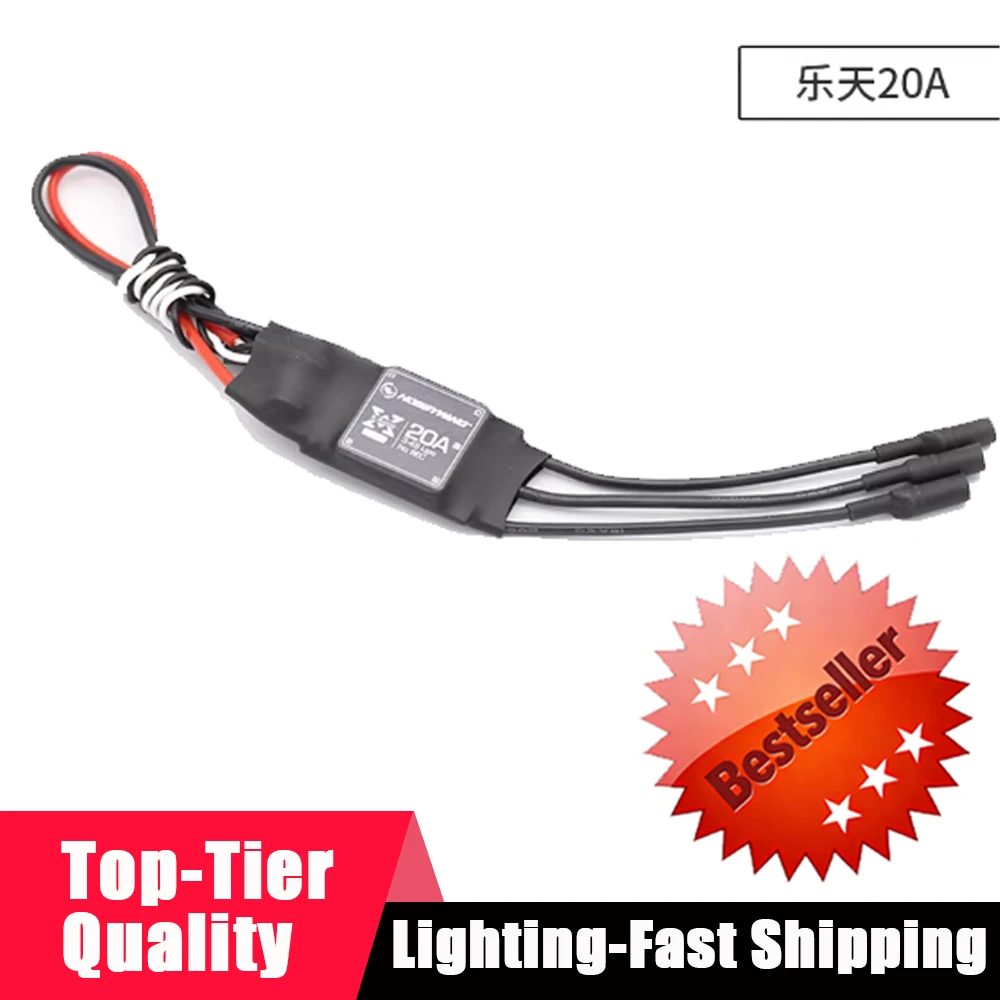 Hobbywing XRotor Brushless ESC 2-6S 10A 15A 20A 40A SimonK No BEC High Refresh for 4-Axis 6-Axis Multi-Axis Electric Adjustment