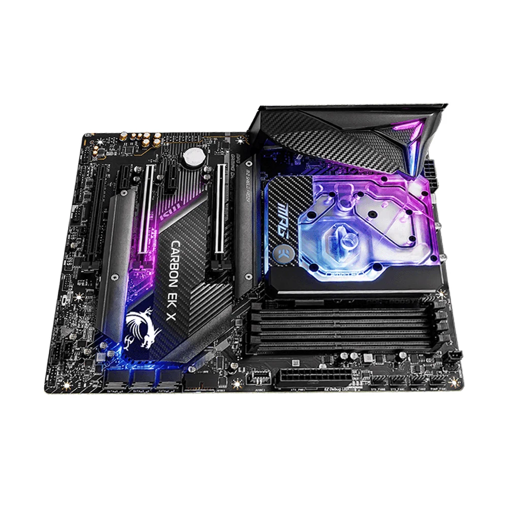 MSI MPG Z490 CARBON EK X Motherboard Support i9-11900KF 10900K i7-11700F i5-11400F 10400F i3-10100F CPU DDR5 M.2 LGA1700 ATX