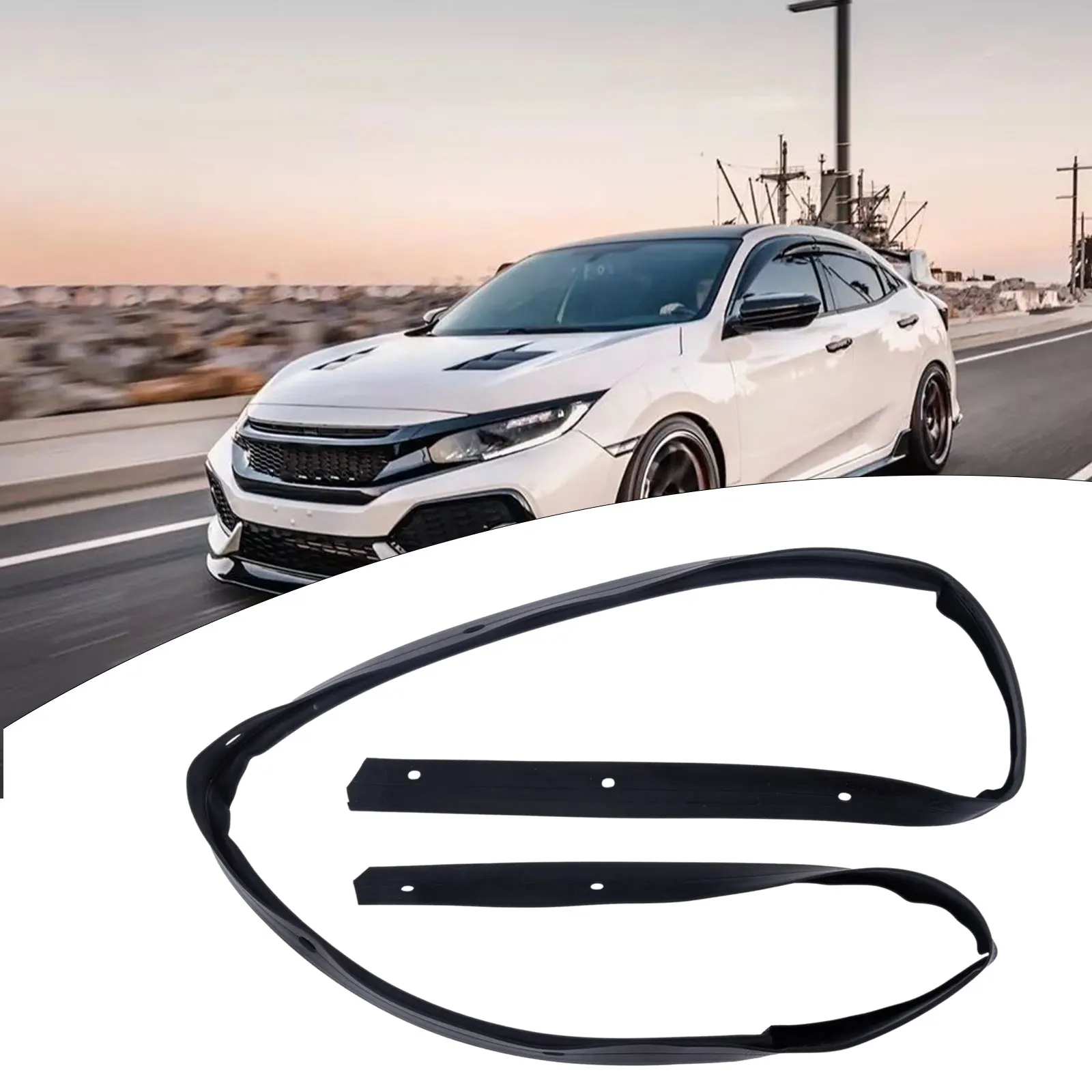 

Rubber Hood Seal Gasket Replacement 74146-TBA-A01,74146-TEA-T00 For Honda For Civic 16-19 Cover Sealing Strip Front Cover Strip