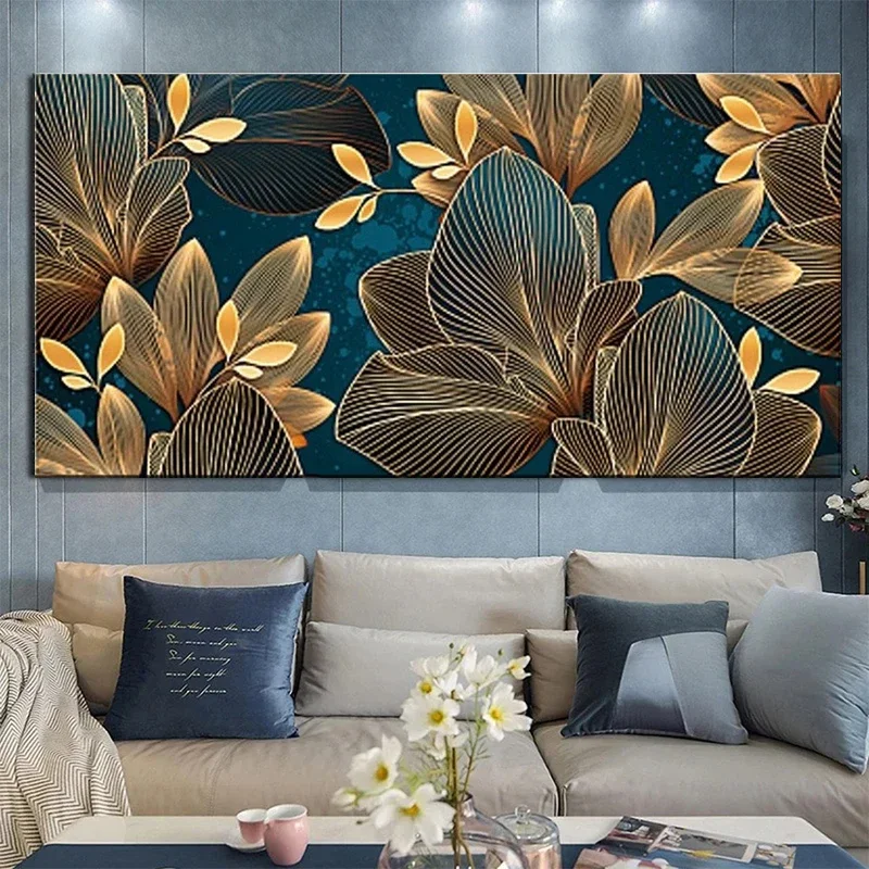 

Золотые листья 5D алмазная живопись DIY Алмазная вышивка ресторан офис гостиная домашний декор художественные наборы для вышивки крестом с бриллиантами