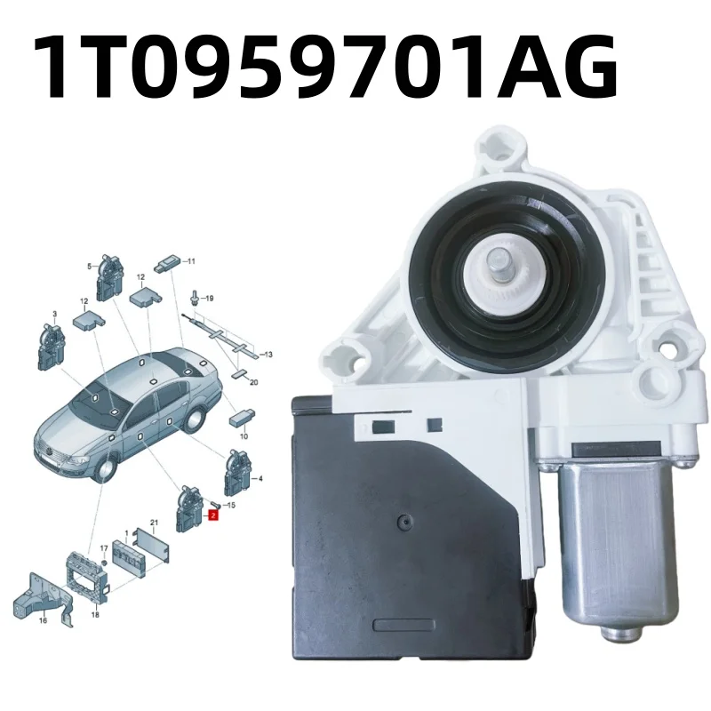 NEW-VW محرك رافع النافذة باسات CC (كوبيه) 1T0959701AG 3C0959793A 1T0959702AC 3C0959792A 2009-2012 #1