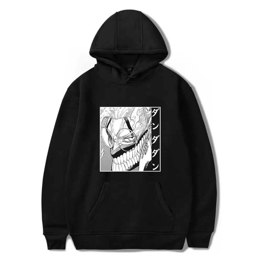 Anime Hoodie Merch Dandadan Unisex Winter Long Sleeve Pullover Hooded Streetwear