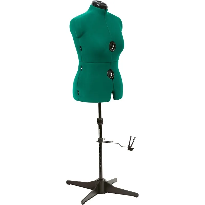 

Sew You Adjustable Dress Form, Medium, Opal Green