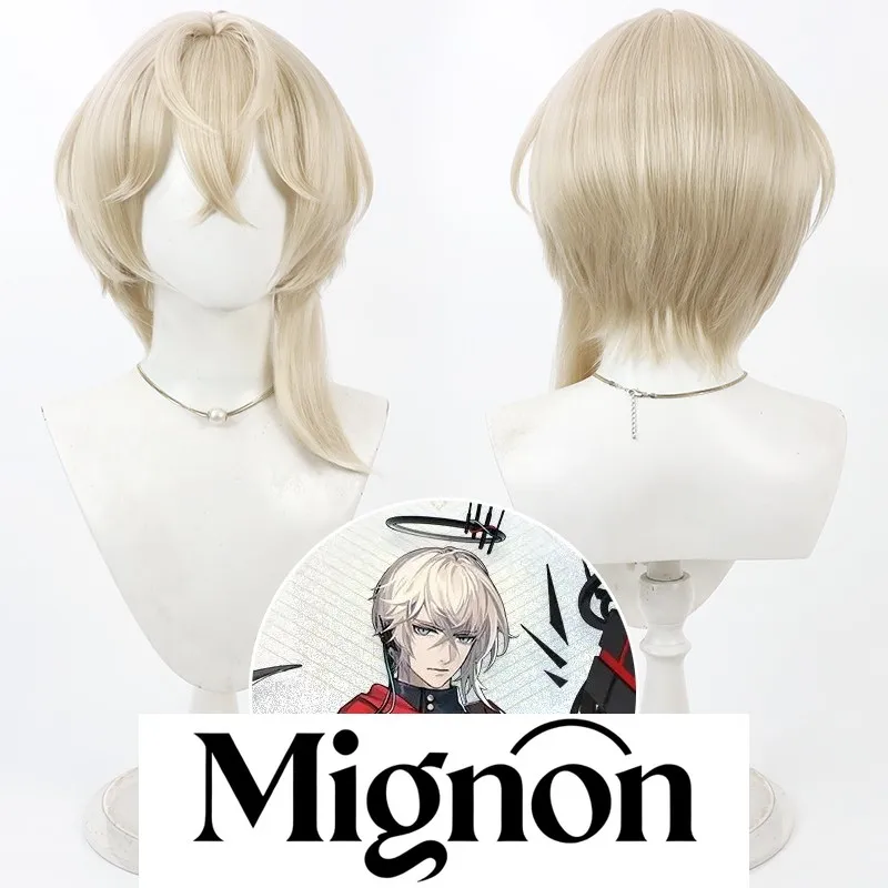 

Arknights Executor the Ex Foedere cosplay wig beige professional executor scalp Halloween gift