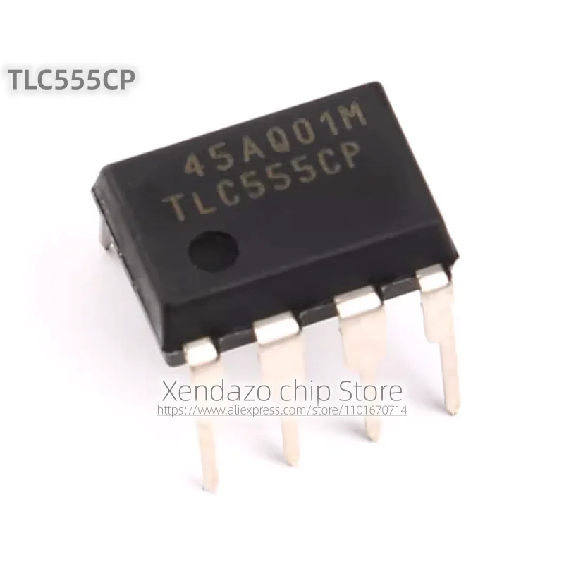 10pcs/lot TLC555CP TLC555 DIP-8 package Original genuine Timer chip