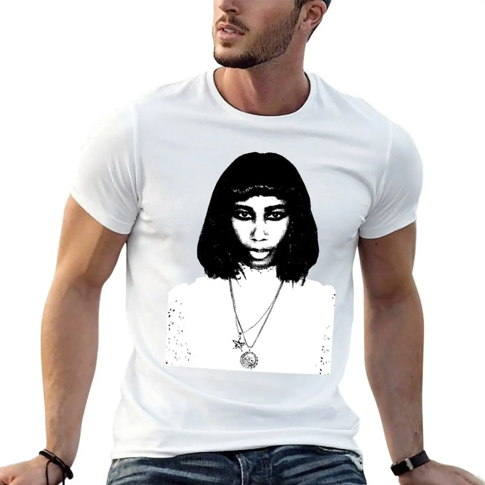 

Santigold T-Shirt man t shirts for men casual men t shirt cotton 100% T-Shirt