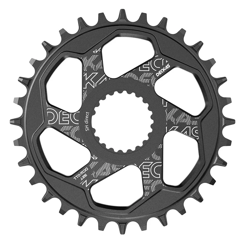 DECKAS 12 speed Round chainring center lock MTB bike bicycle 32T 34T 36T 38T Tooth plate Parts for M7100 M8100 M9100 crankset