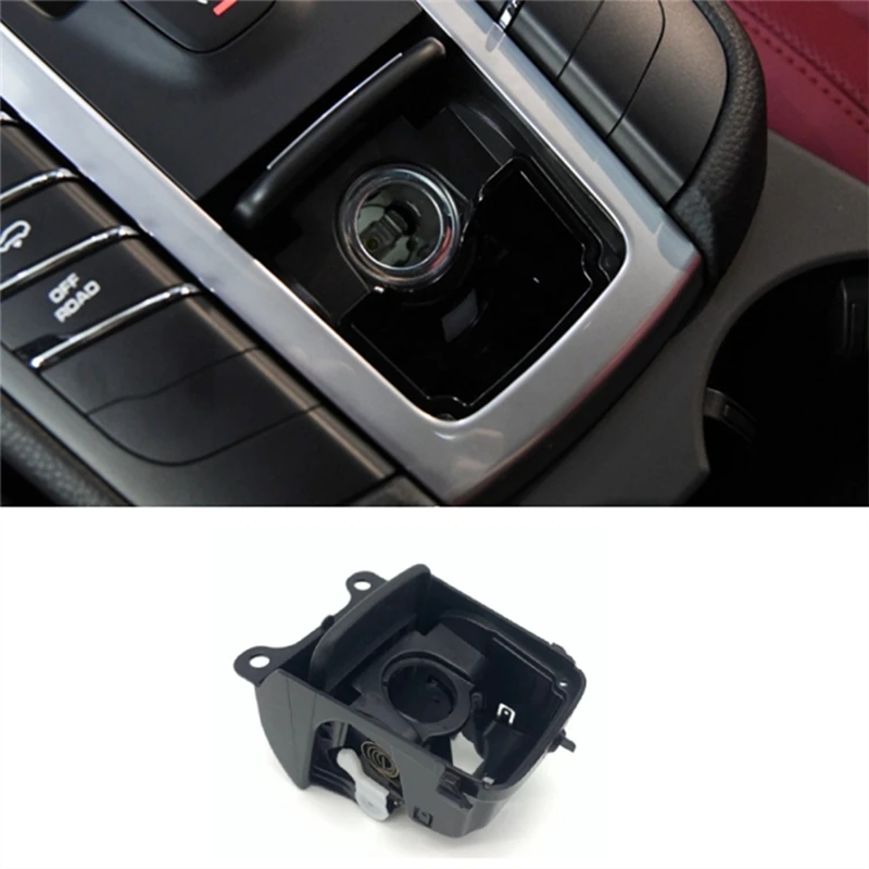 95B857273 Car Ashtray Assembly With Cigarette Lighter Liner Case Cover Trim For Porsche Macan 95B2014-2020 95B857311